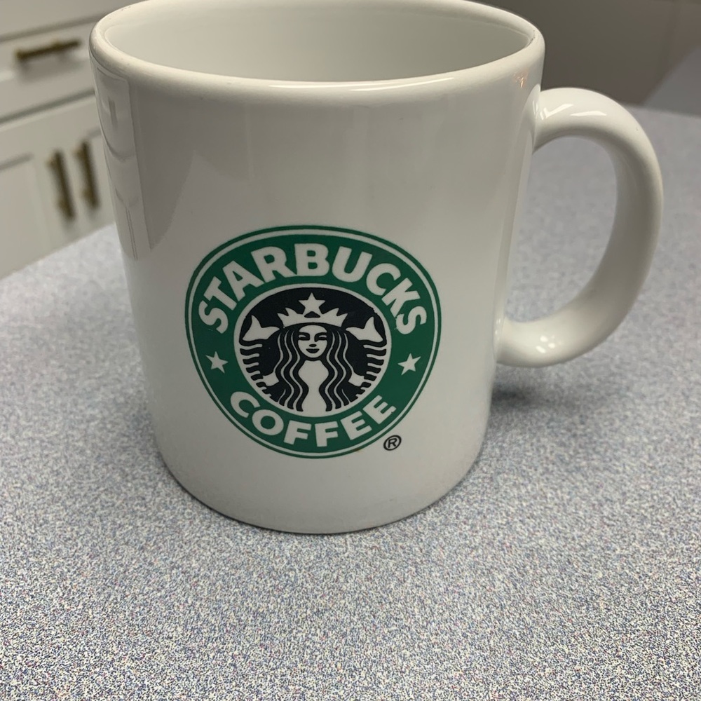 Starbucks White Ceramic Coffee Mug